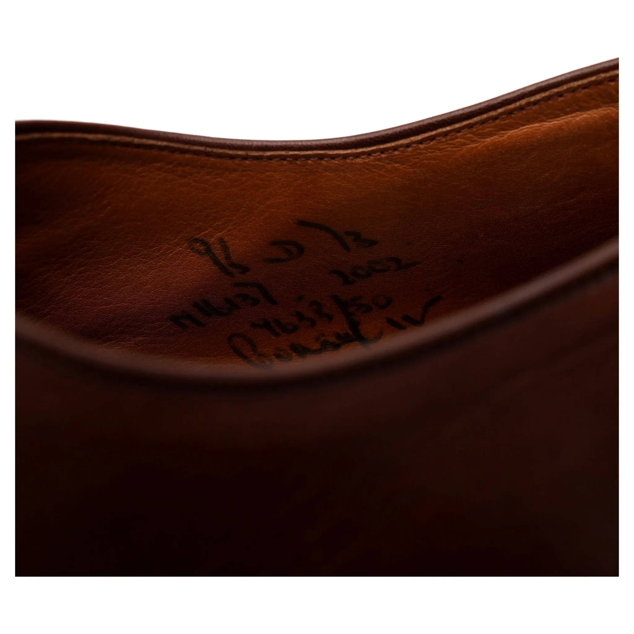 Vintage 'Consul' Brown Leather Oxford UK 9.5 D