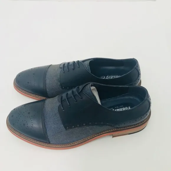 Vintage foundry Zodiac cap toe derby