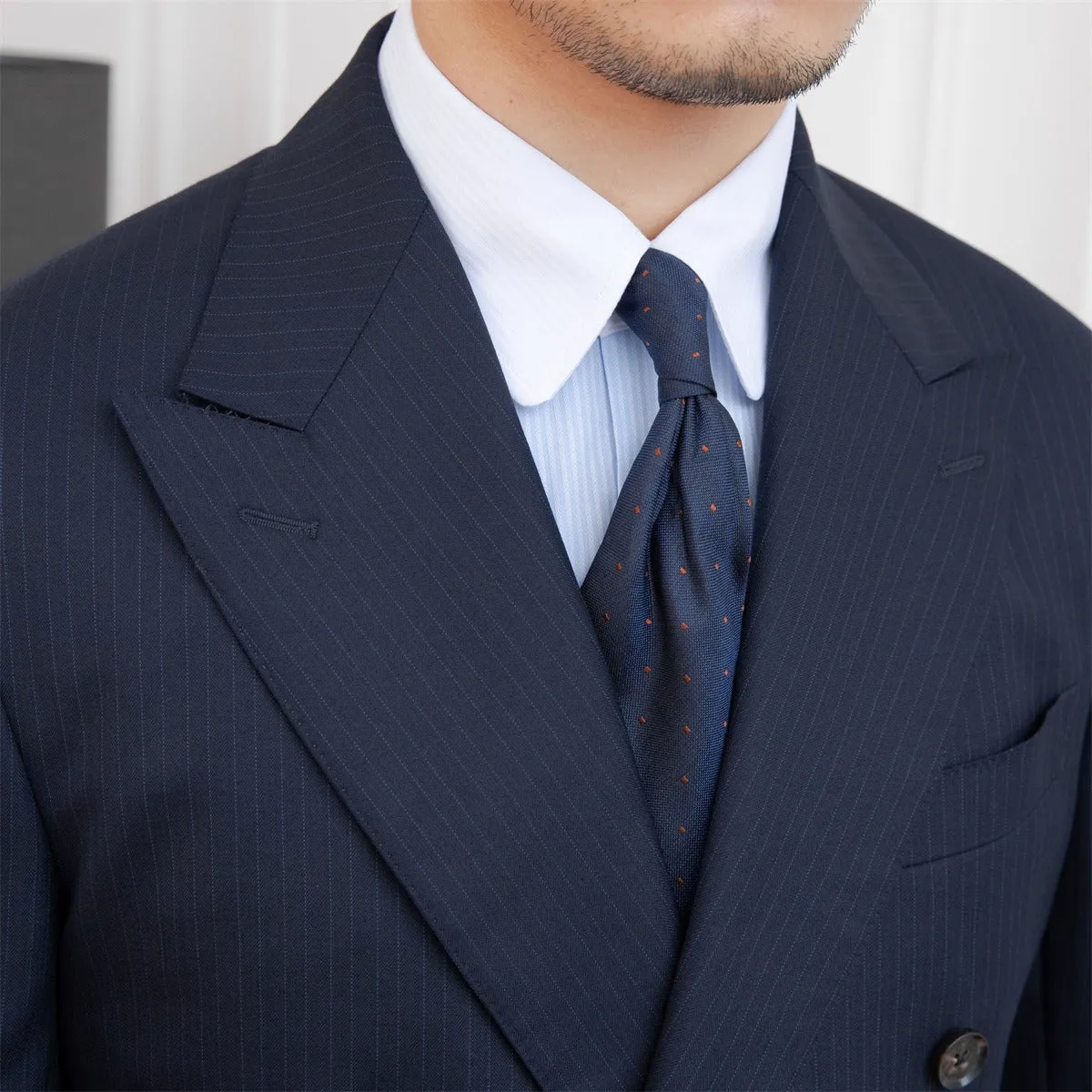 Wall Street Striped Business Shirt