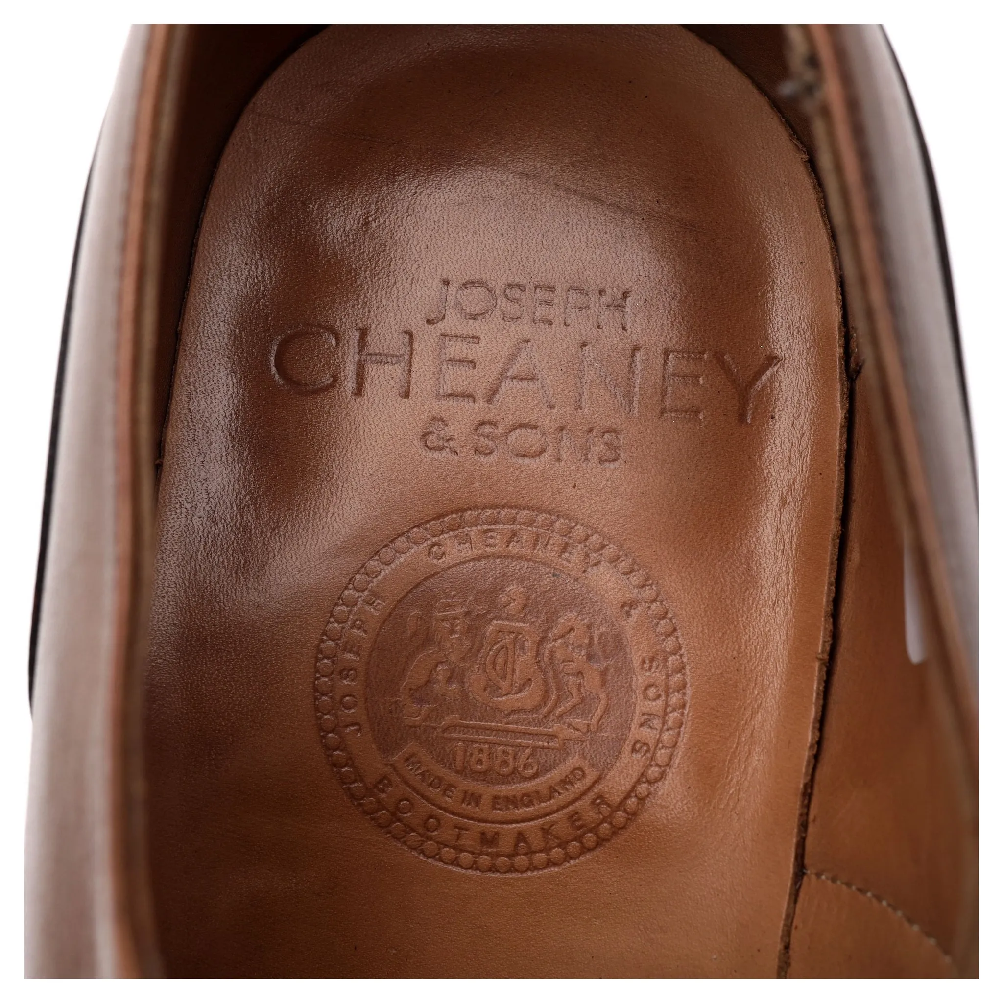 'Warwick' Brown Leather Oxford UK 8 F