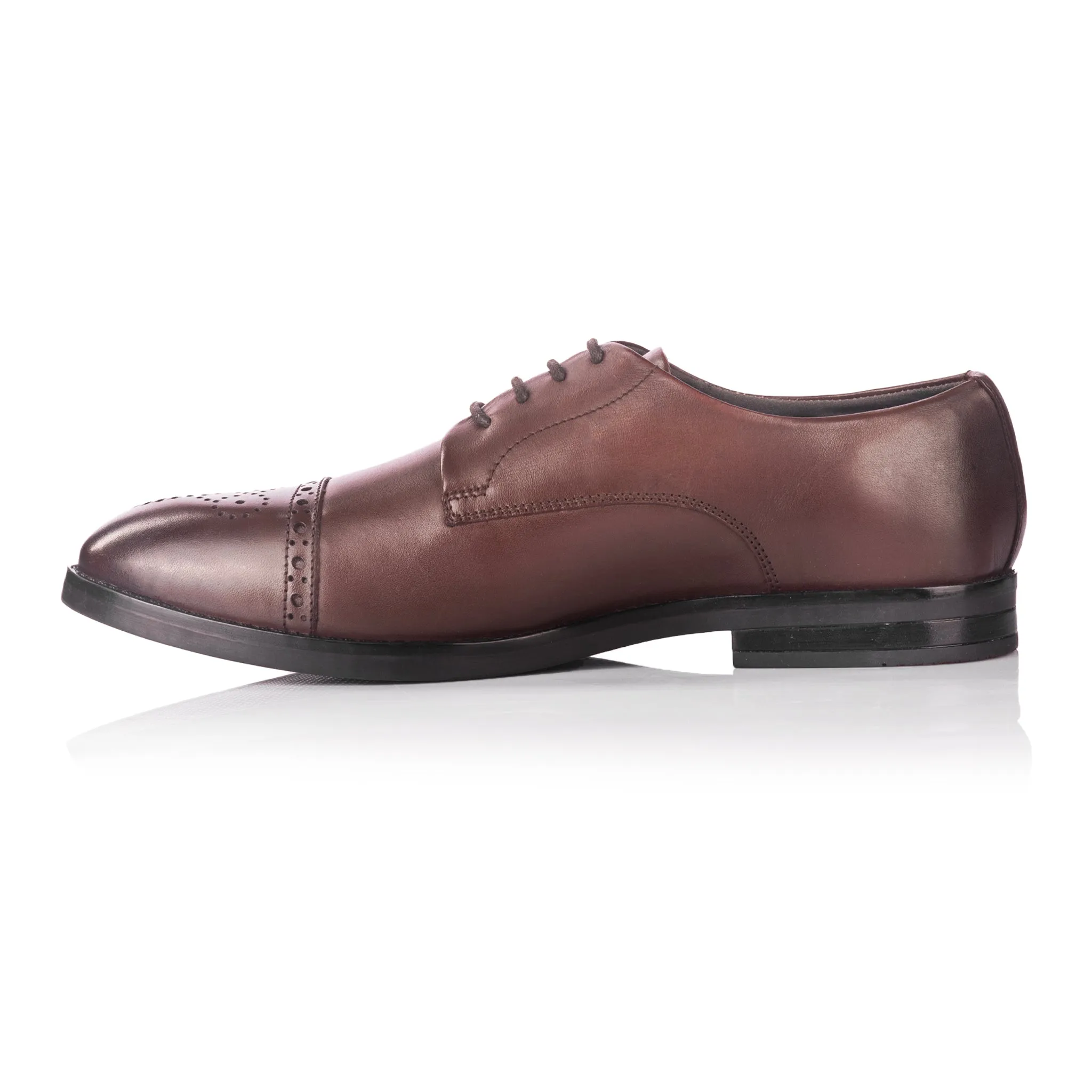 Wayne Cap Toe Derby (Mocha)