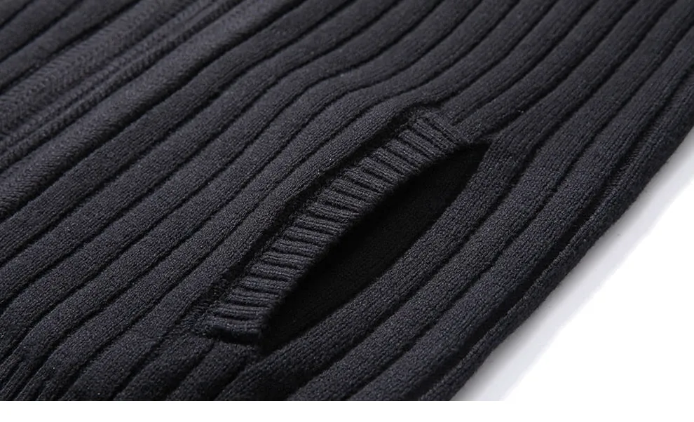 West Louis™ Classic Business Zipper Sweater