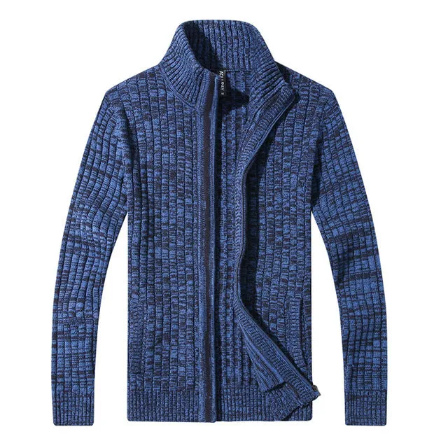 West Louis™ Classic Business Zipper Sweater