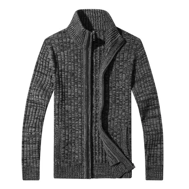 West Louis™ Classic Business Zipper Sweater
