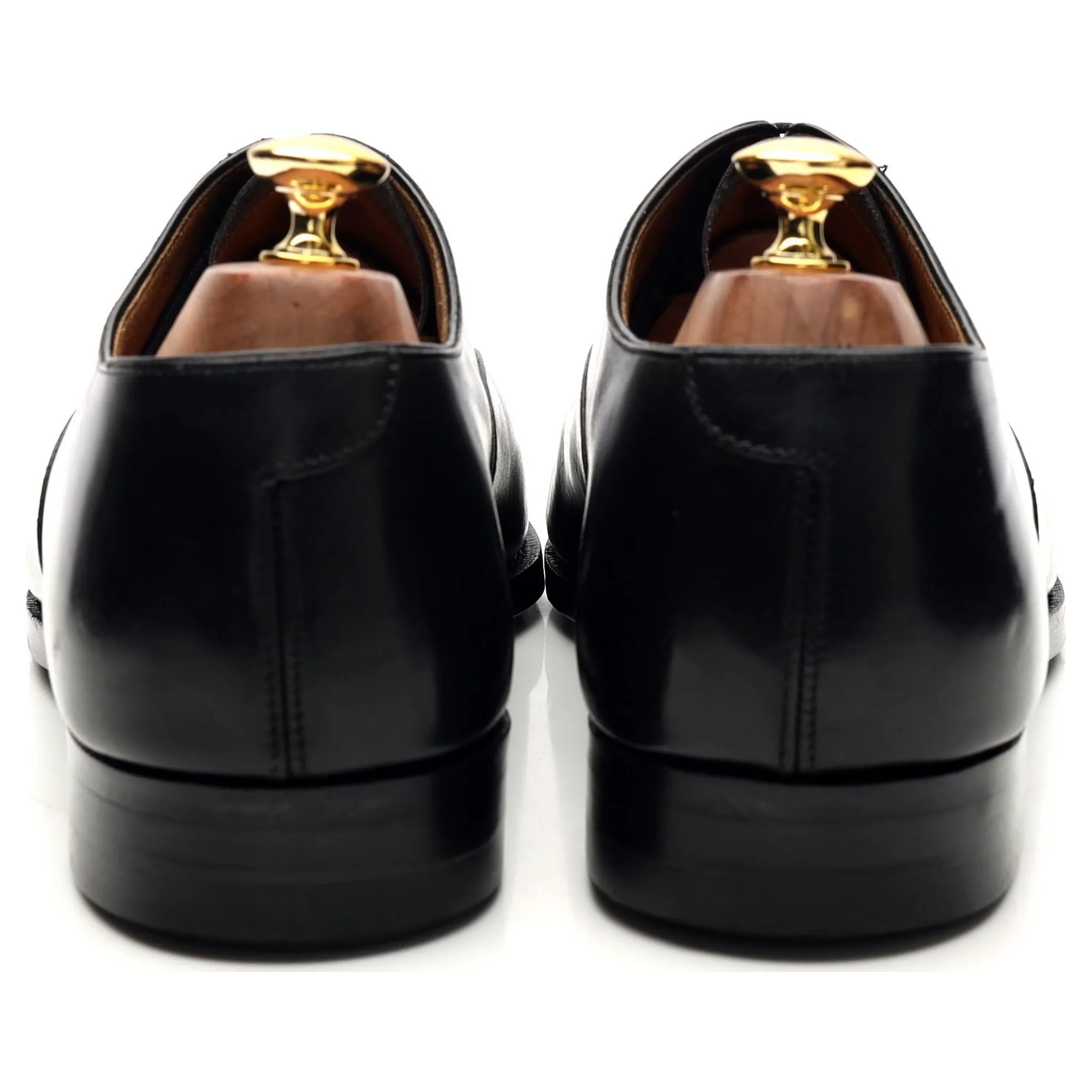 'Whitehall' Black Leather Oxford UK 10.5 F