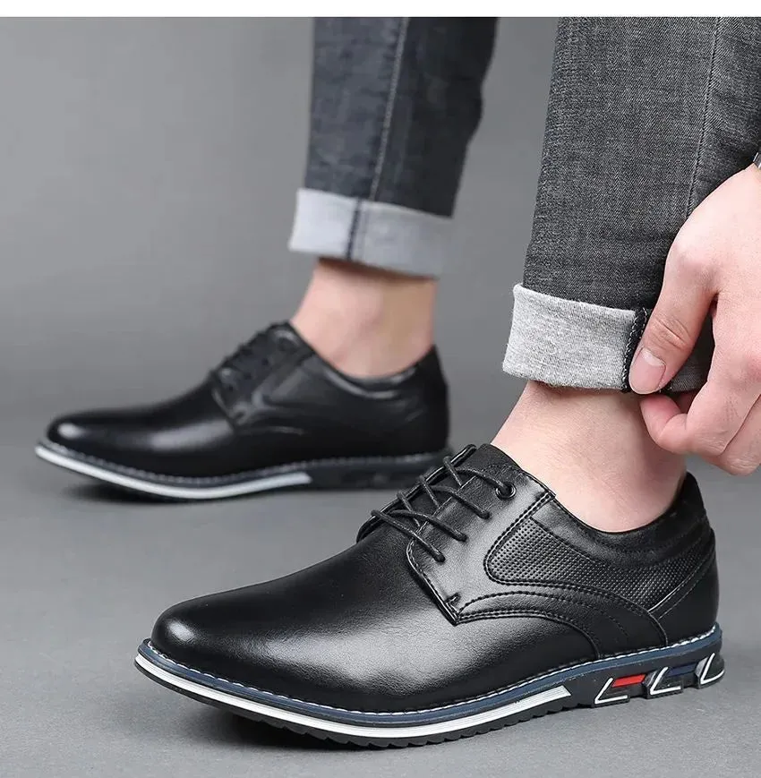 Widened Commuter Oxford Orthopedic Men's Shoes