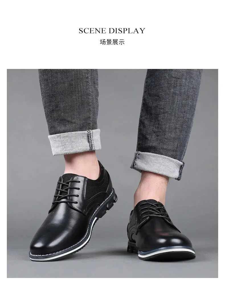 Widened Commuter Oxford Orthopedic Men's Shoes