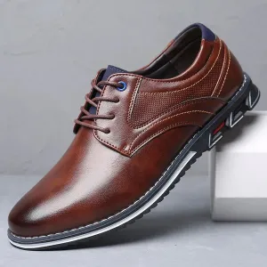 Widened Commuter Oxford Orthopedic Men's Shoes