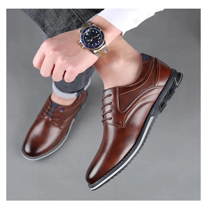 Widened Commuter Oxford Orthopedic Men's Shoes