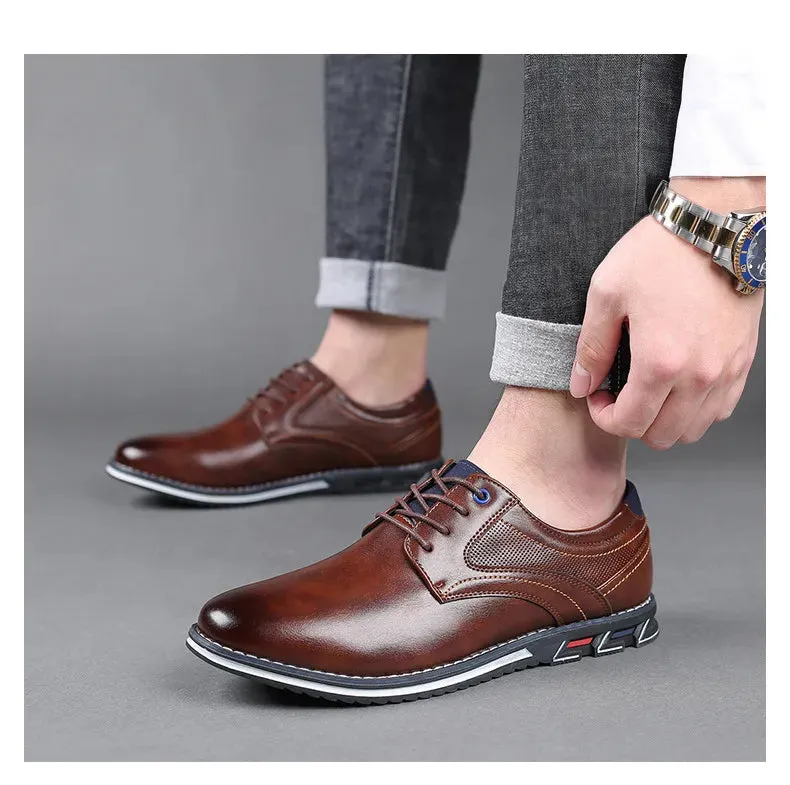 Widened Commuter Oxford Orthopedic Men's Shoes
