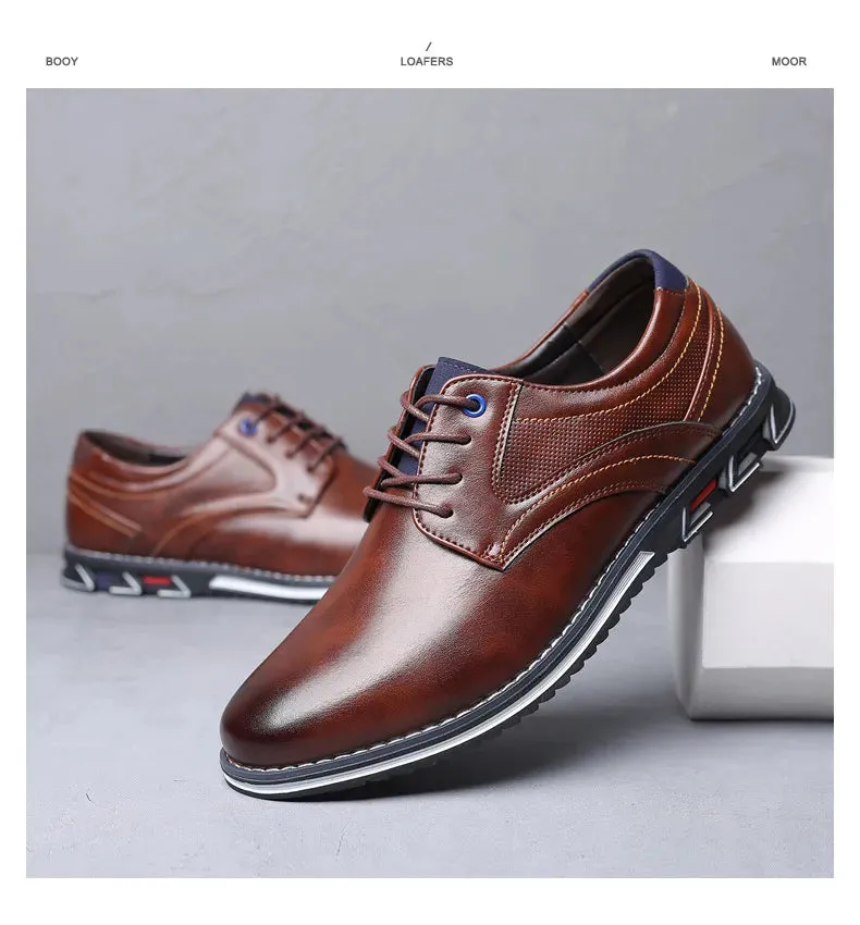 Widened Commuter Oxford Orthopedic Men's Shoes