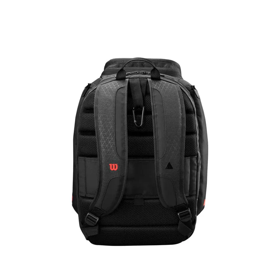 Wilson Clash V3 Backpack Black/Infrared
