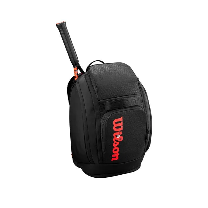 Wilson Clash V3 Super Tour Black & Red Backpack