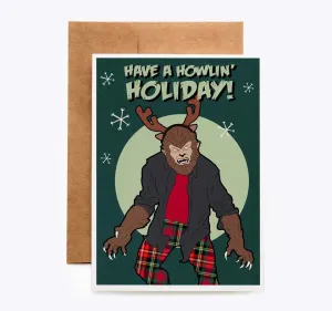 Wolfman Christmas Card