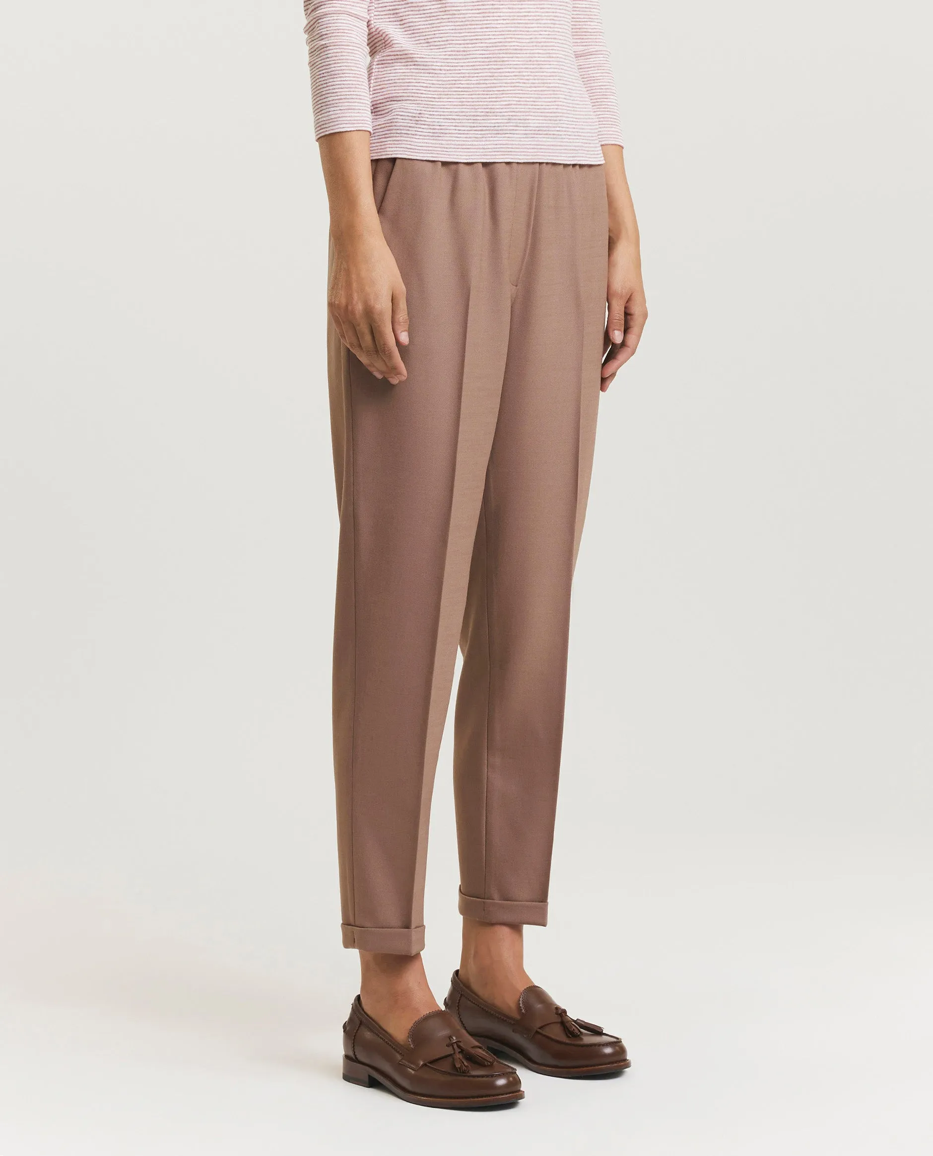 Wollen pantalon - Roze