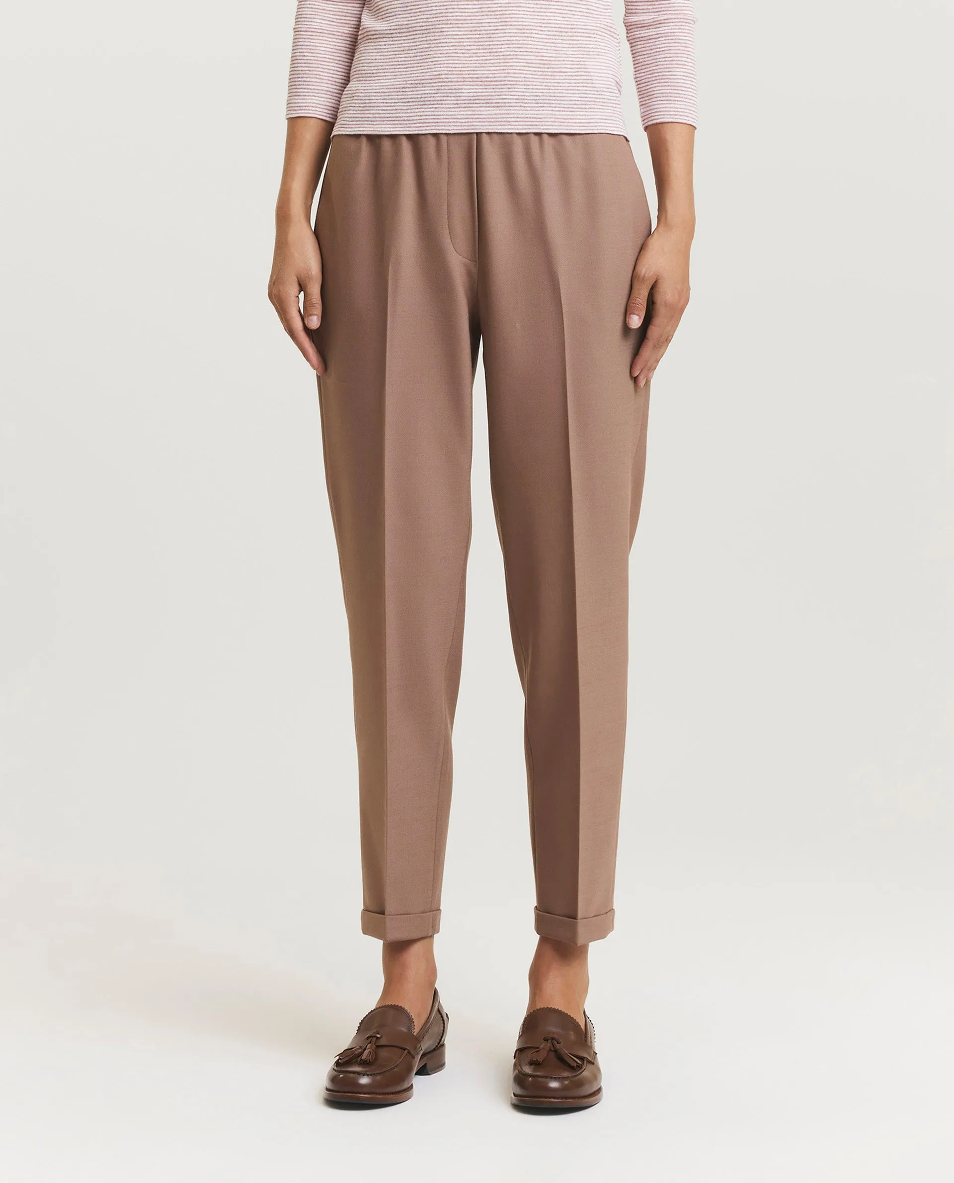 Wollen pantalon - Roze