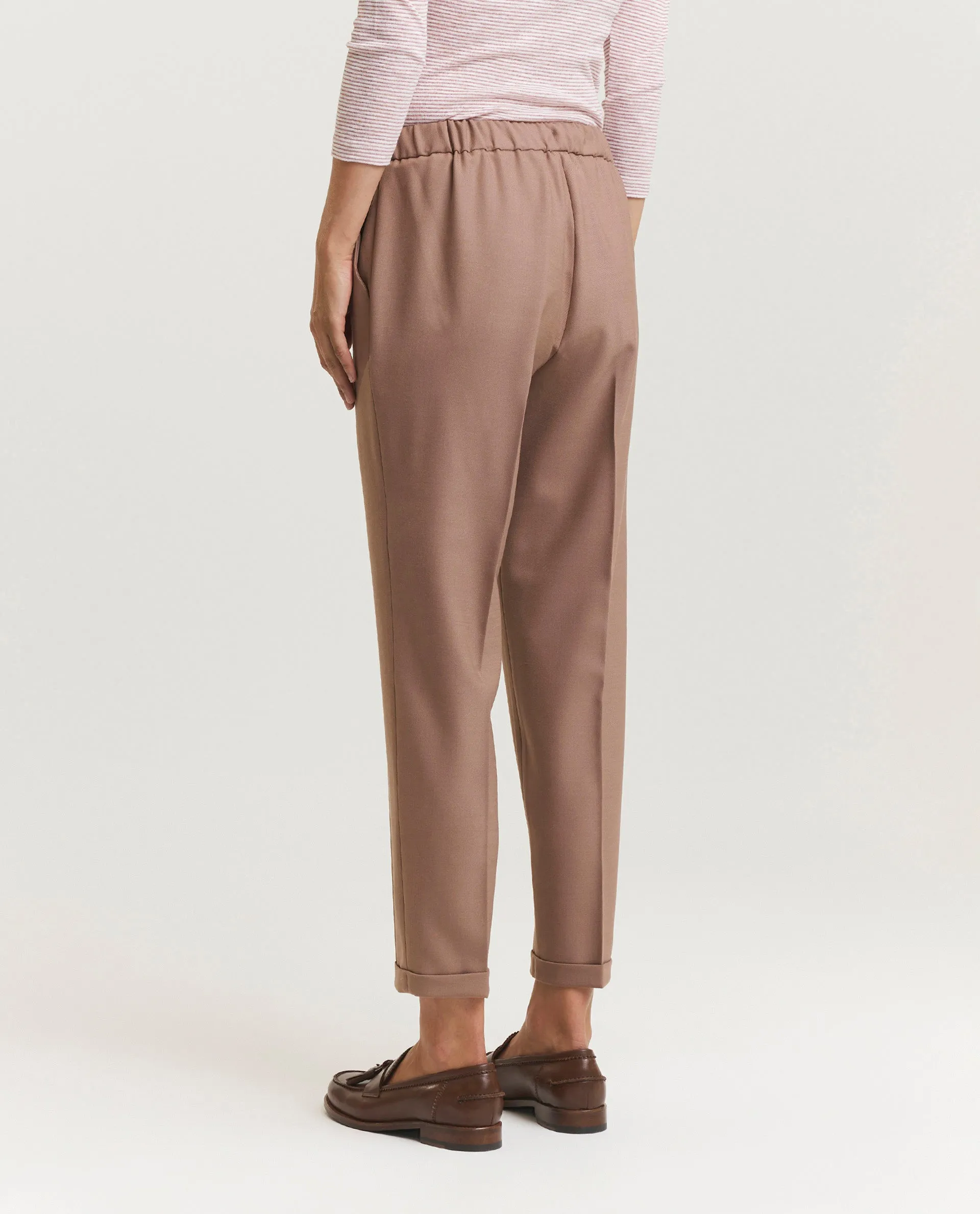 Wollen pantalon - Roze