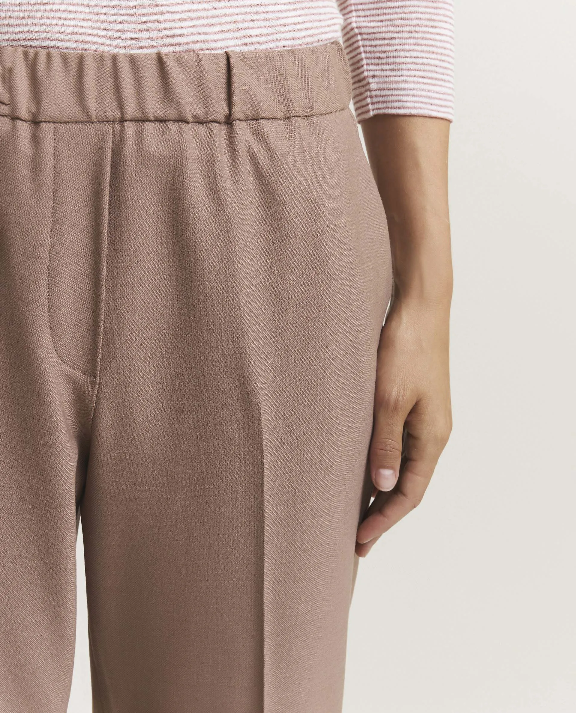 Wollen pantalon - Roze