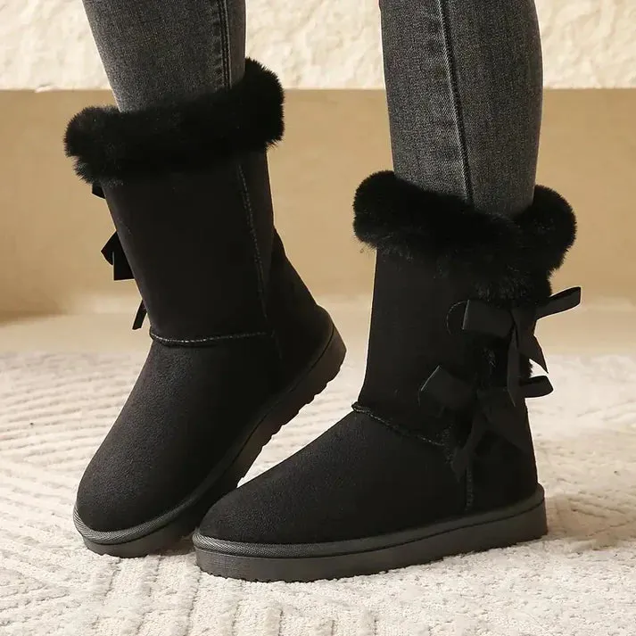Women's Classic Mid-Calf Snow Boots - Marianne