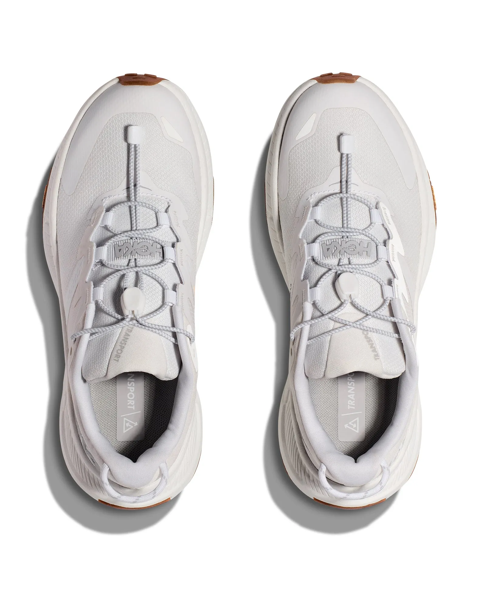 Women's Hoka Transport White / White || Femmes Hoka Transport White / White