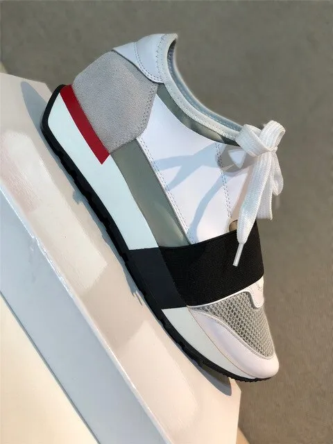 Women's Shoes Luxury Sneakers Casual Shoes Women High Quality Genuine Leather Fashion lace-up Shoes For Woman