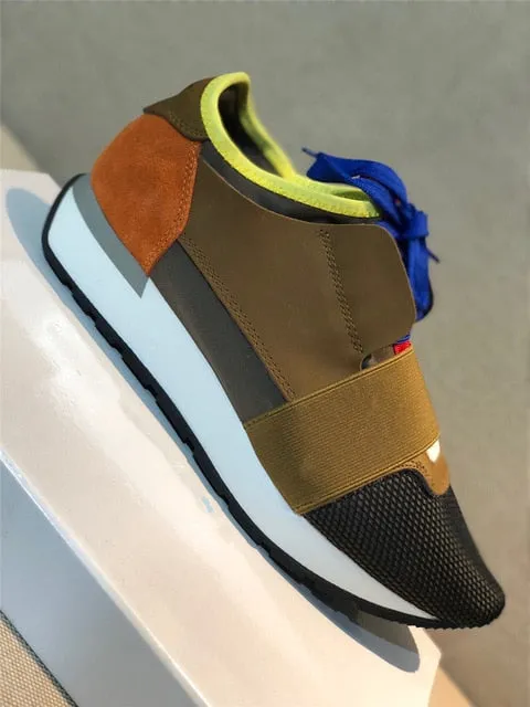 Women's Shoes Luxury Sneakers Casual Shoes Women High Quality Genuine Leather Fashion lace-up Shoes For Woman