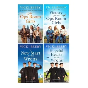 Wrens, Women's Auxiliary Air Force Series 4 Books Collection Set by Vicki Beeby
