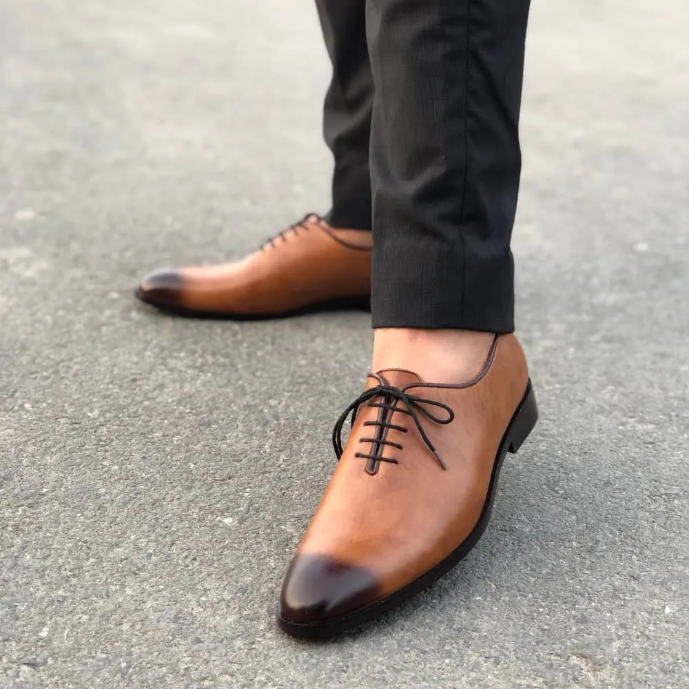 WS Pure leather Handmade Oxford Classic Pure Handmade S-00819