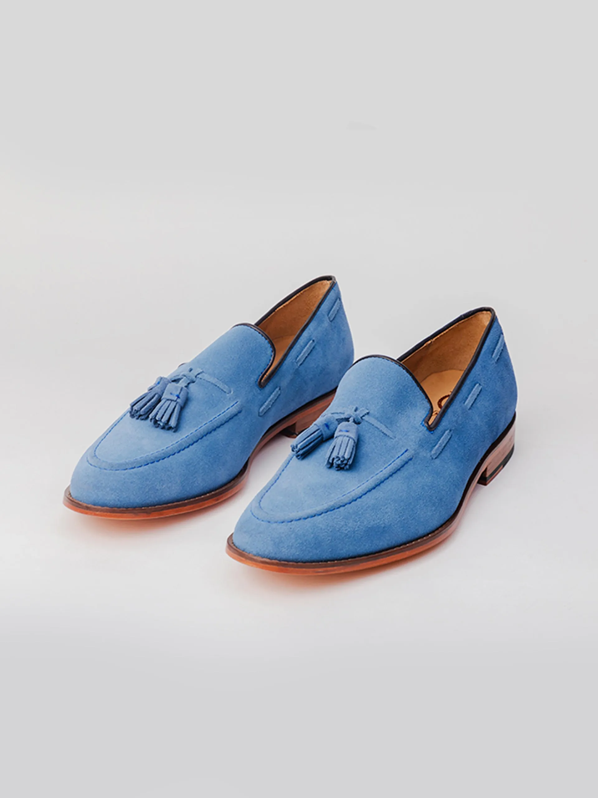 Wyatt Tassel Loafer - Yale Blue