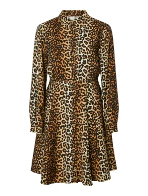YAS Sky shirt dress nomad