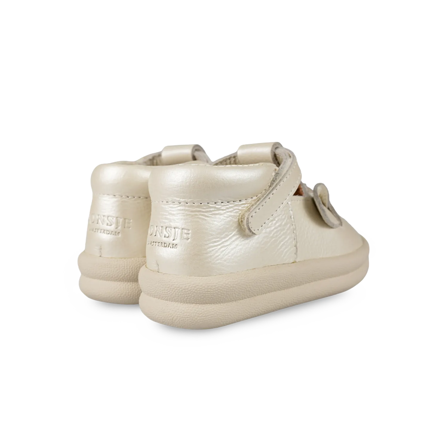 Zilpa Shoes | Unicorn | Off White Metallic Leather
